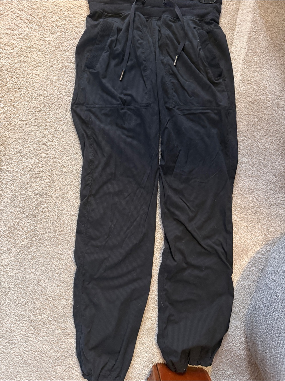 Black Lululemon Joggers Size 2
